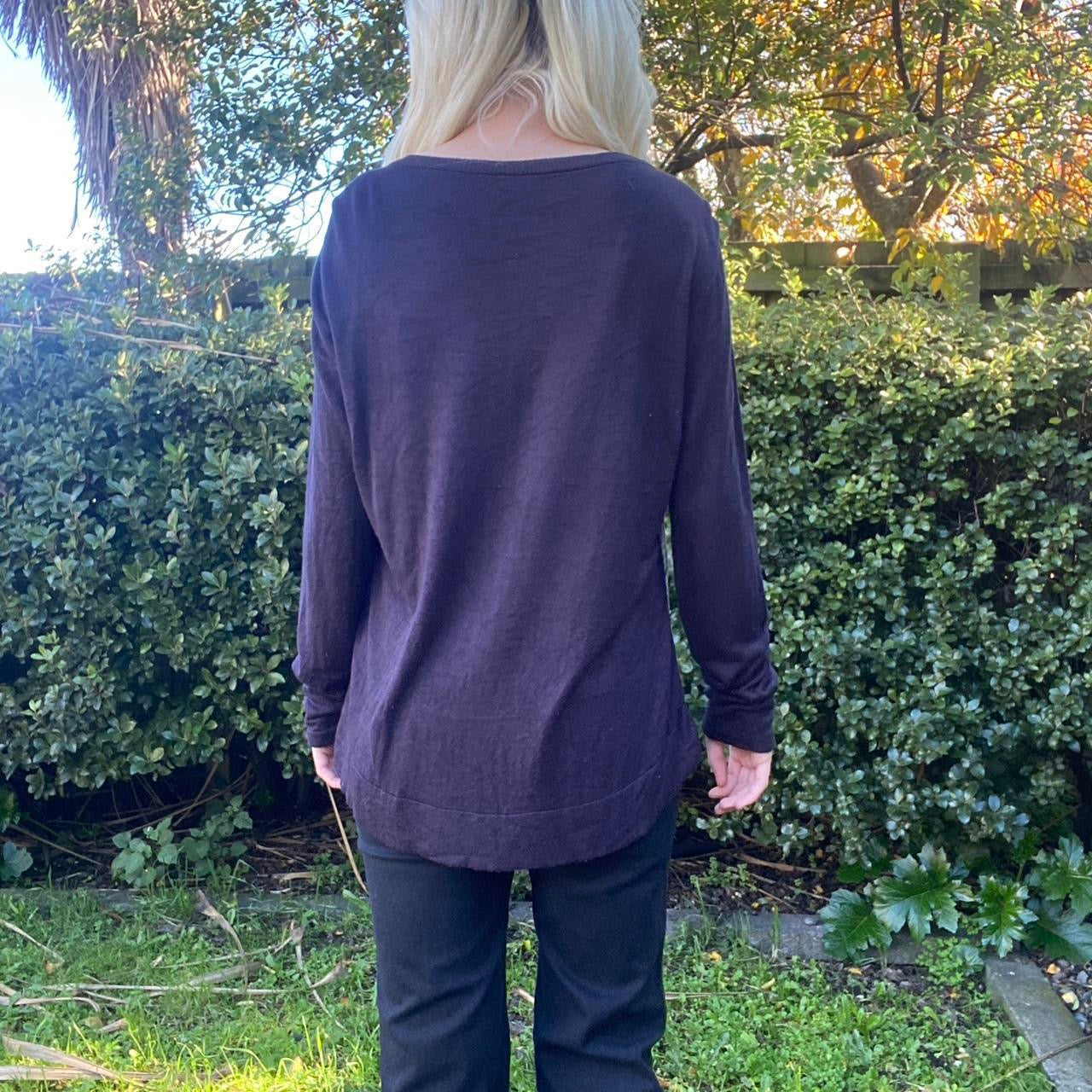 Navy velvet floral button up cardigan