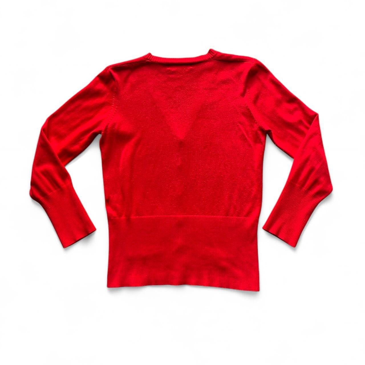 Cute red knit Cardi