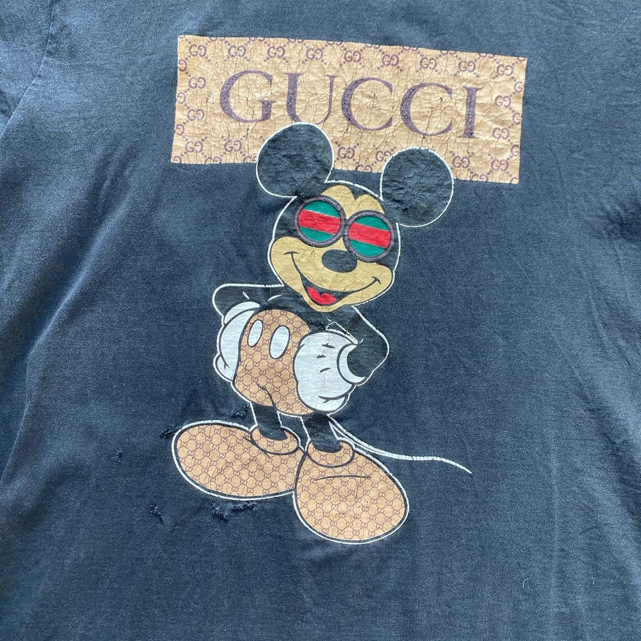 Vintage Gucci Style Mickey Mouse T-Shirt