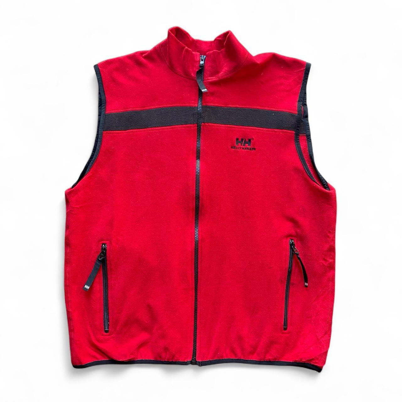 Vintage Red Helly Hansen fleece vest!