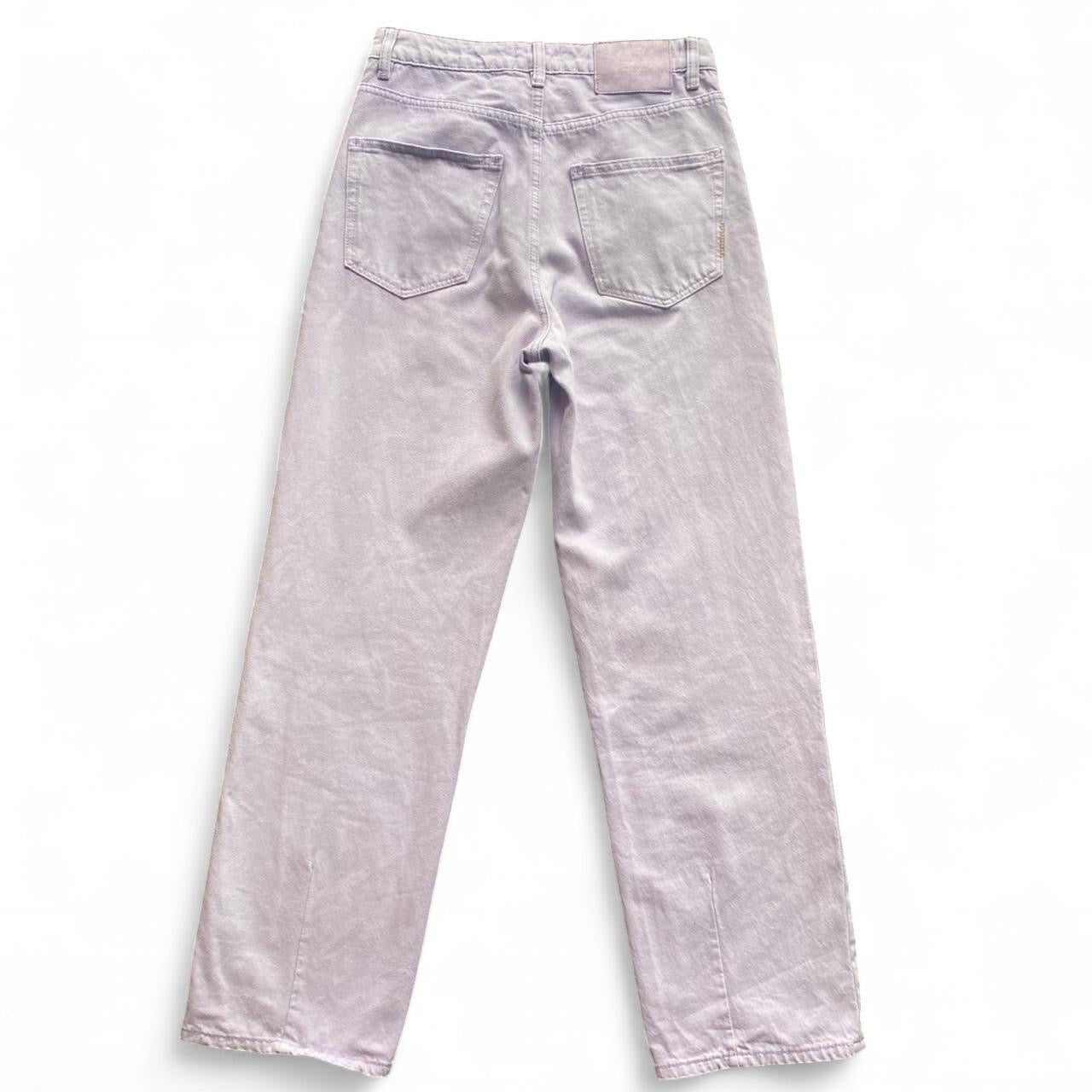 Cute lavender purple highwaisted jeans