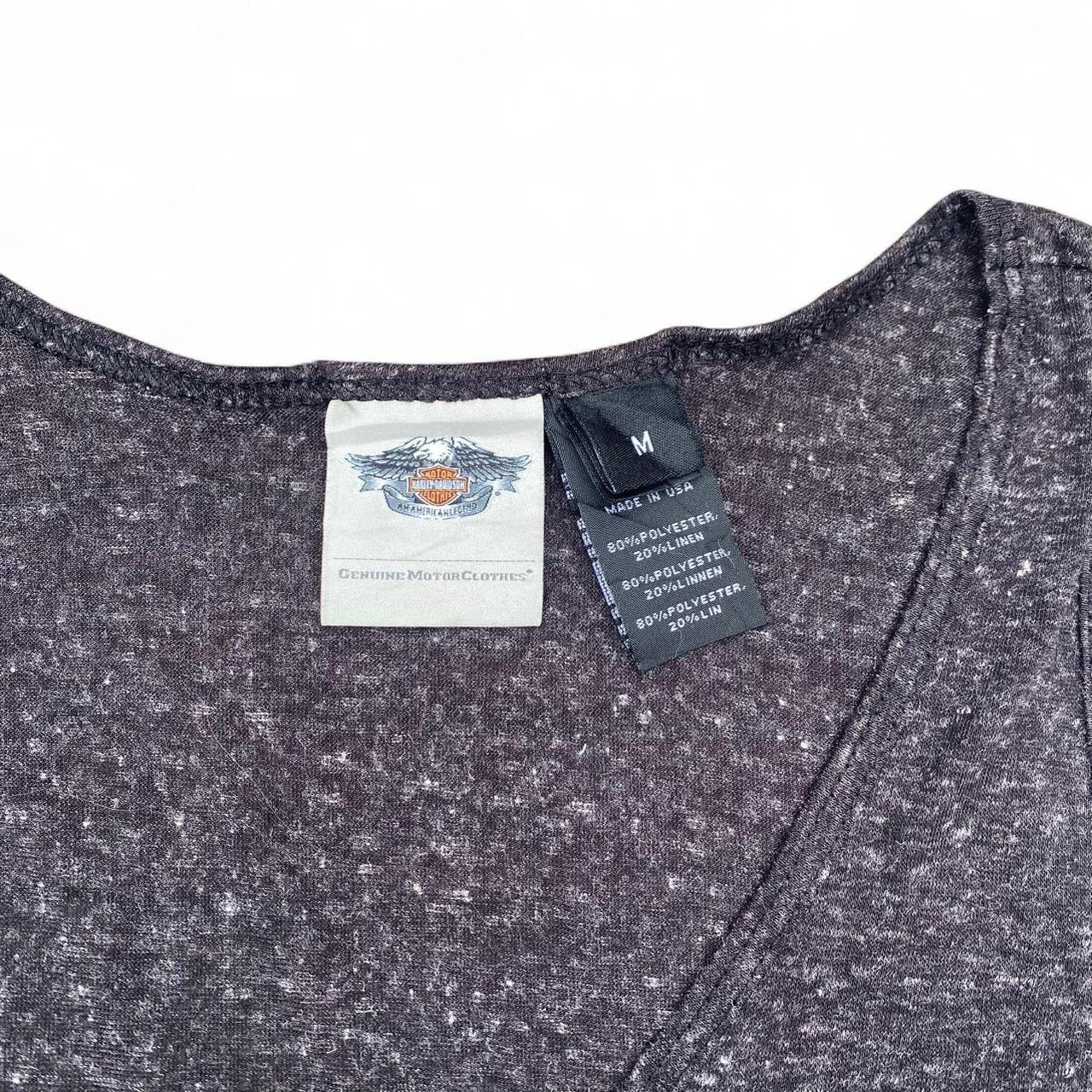 Purple Harley Davidson tank top