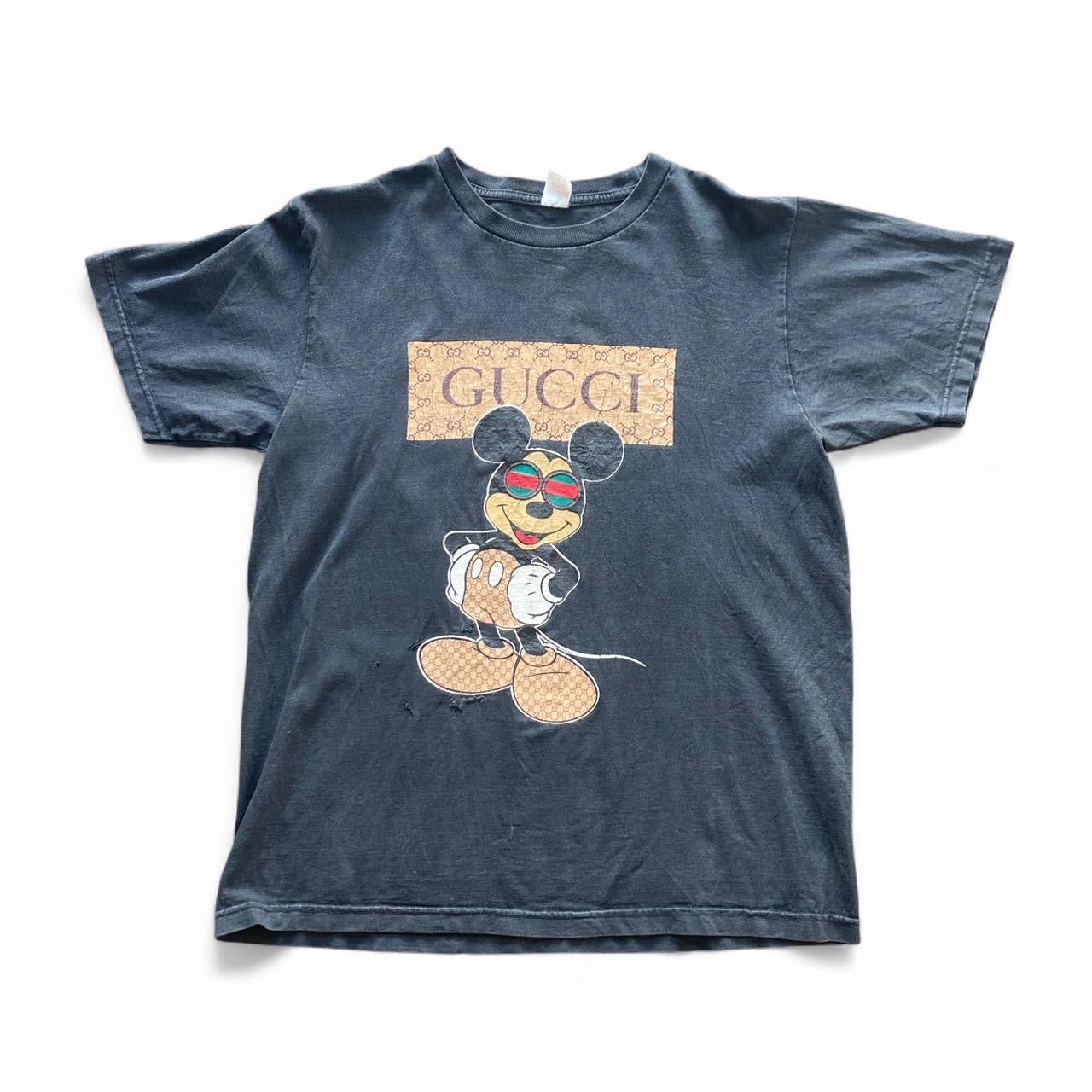 Vintage Gucci Style Mickey Mouse T-Shirt