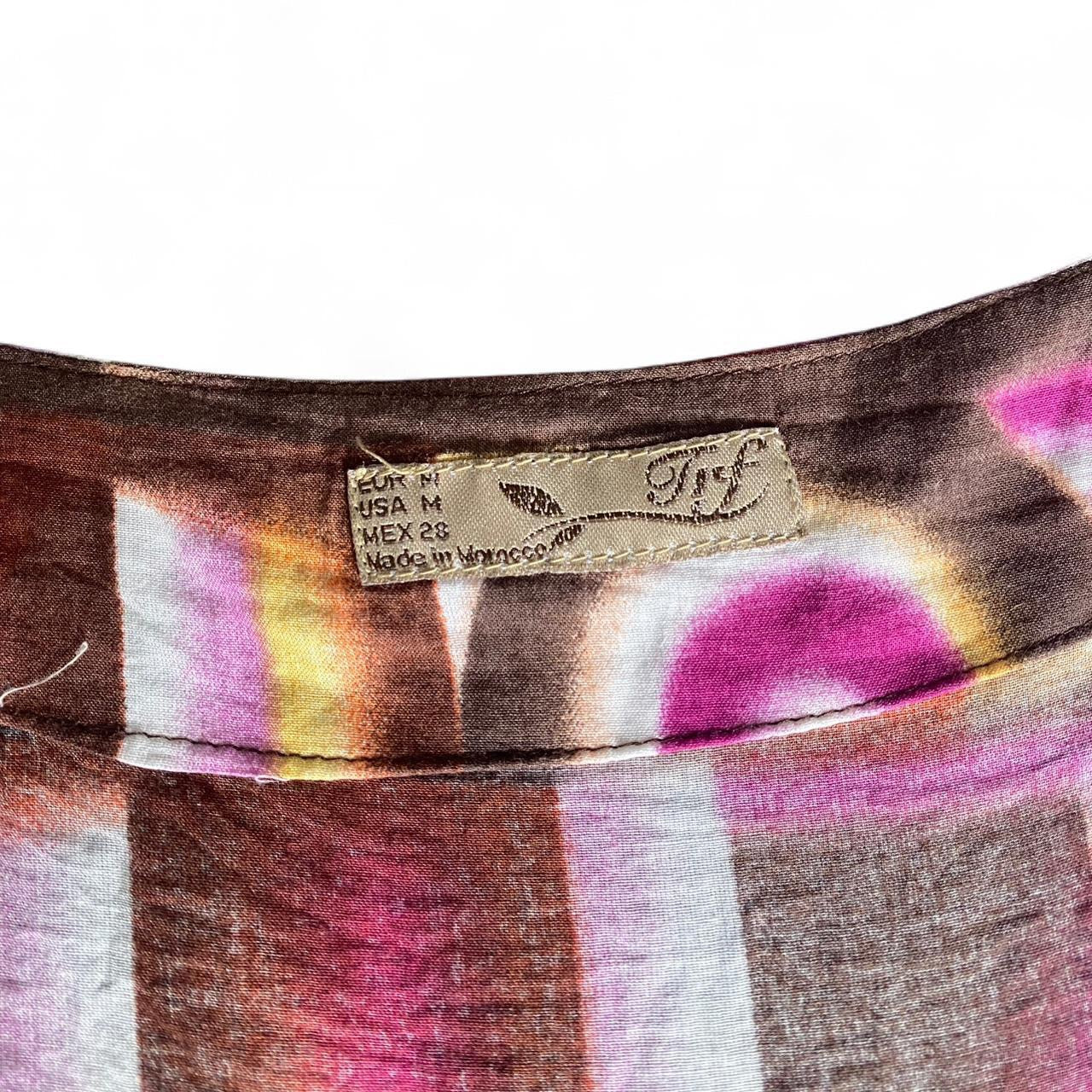 Cute retro printed ruched mini dress