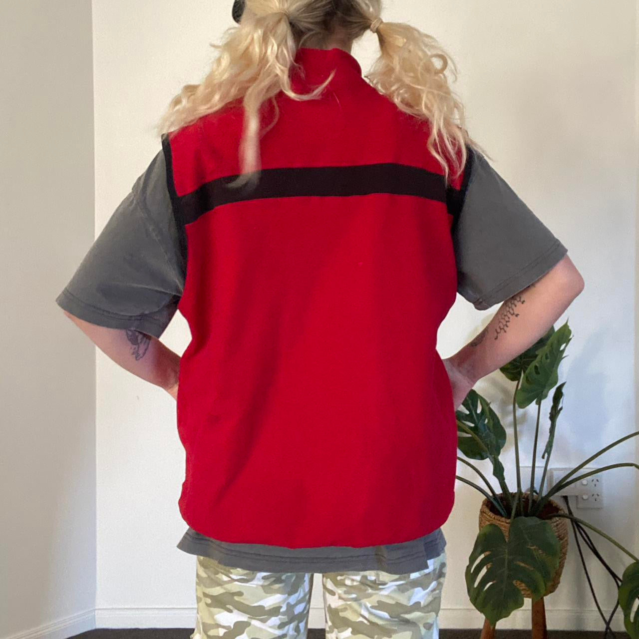 Vintage Red Helly Hansen fleece vest!