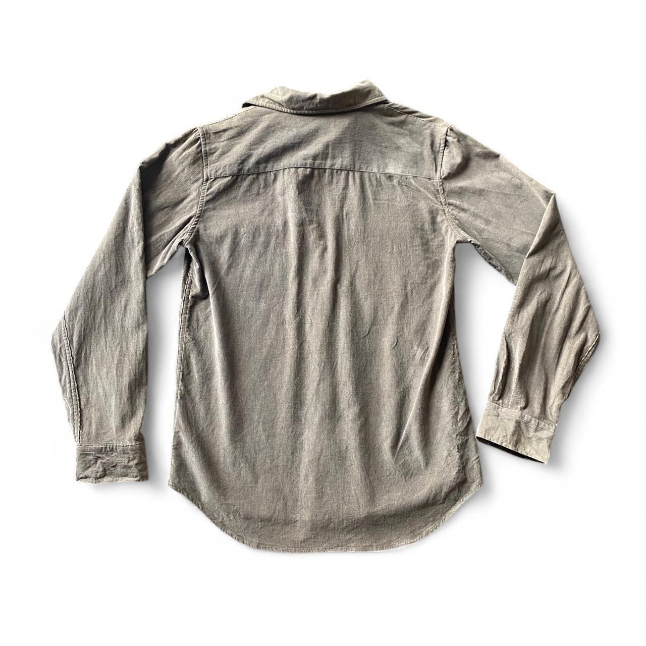 Vintage Brown Corduroy Calvin Klein Button Up shirt