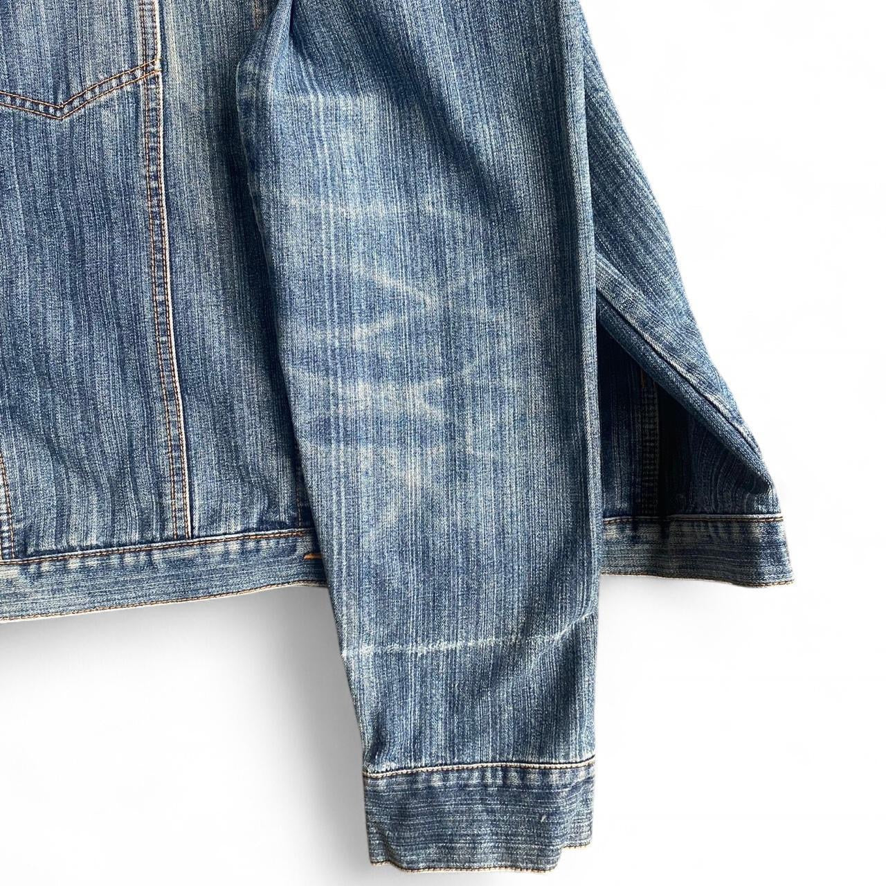90s Vintage blue denim jacket