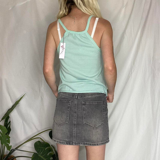 Billabong sparkly gemstone tank top