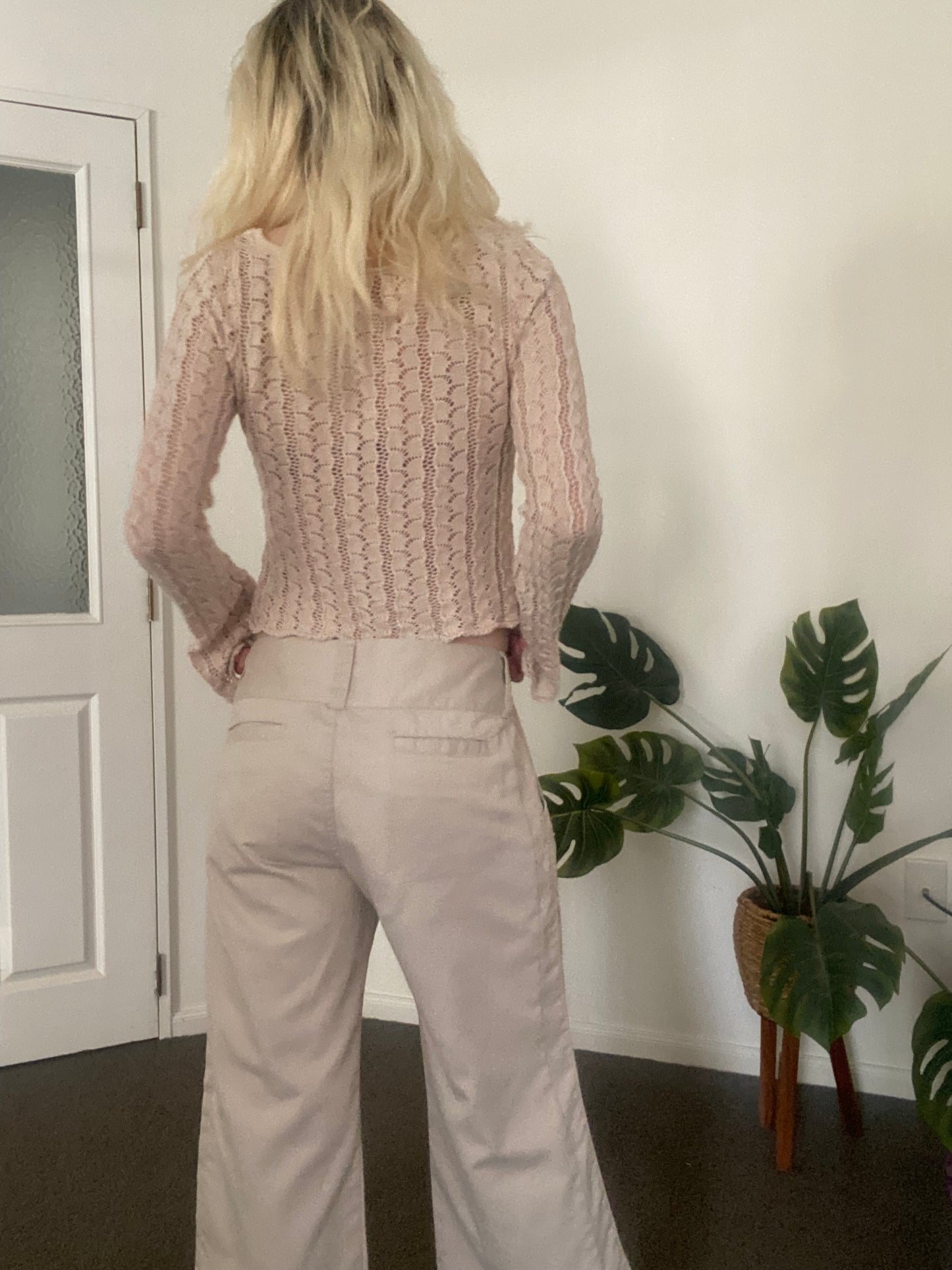 00s Glassons cream 3/4 pants