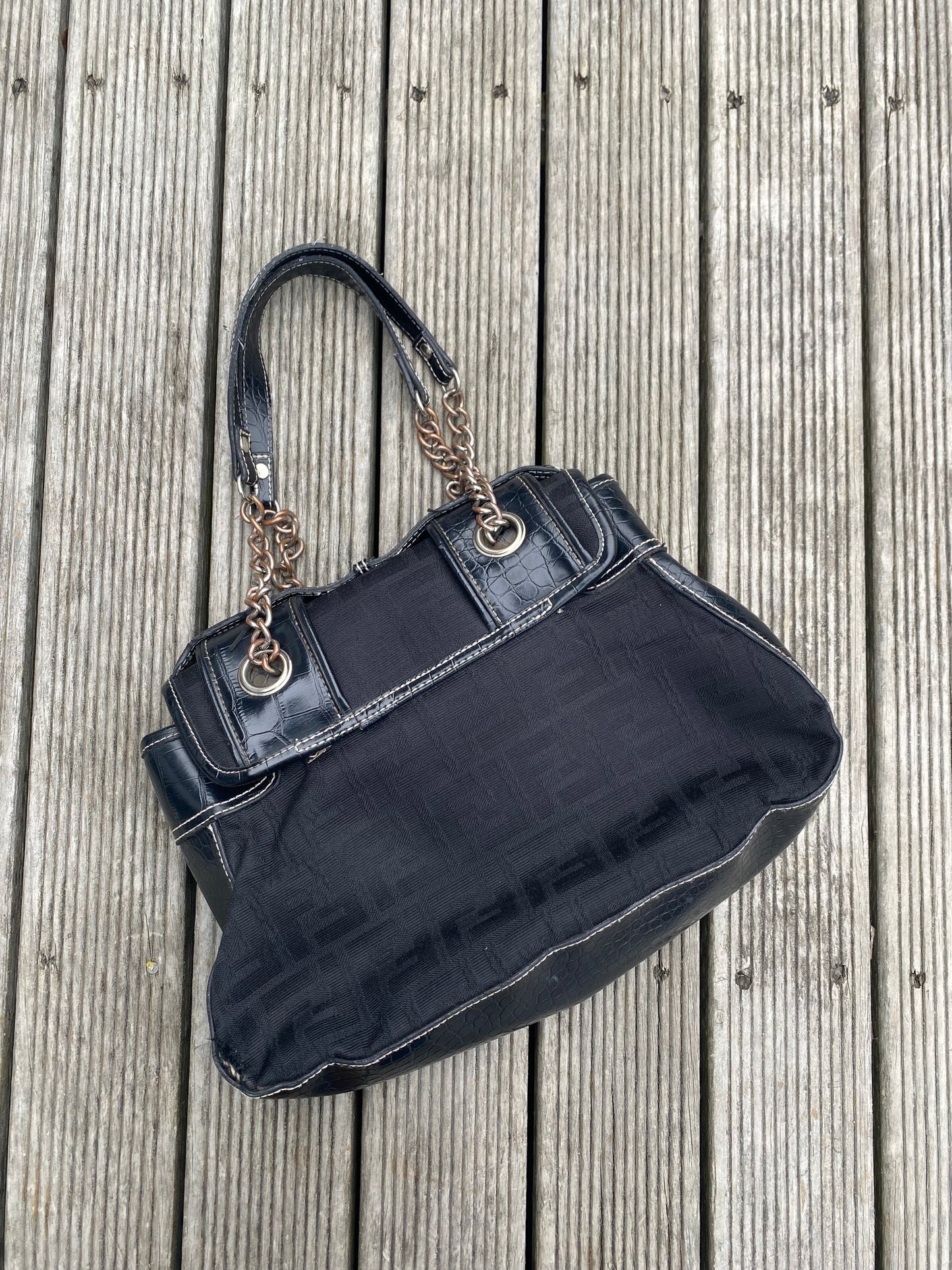 Bootleg Fendi Buckle shoulder bag