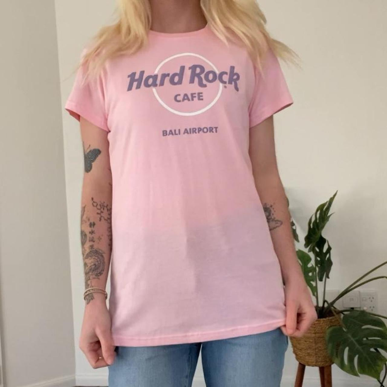 Baby Pink Hard Rock Cafe tee
