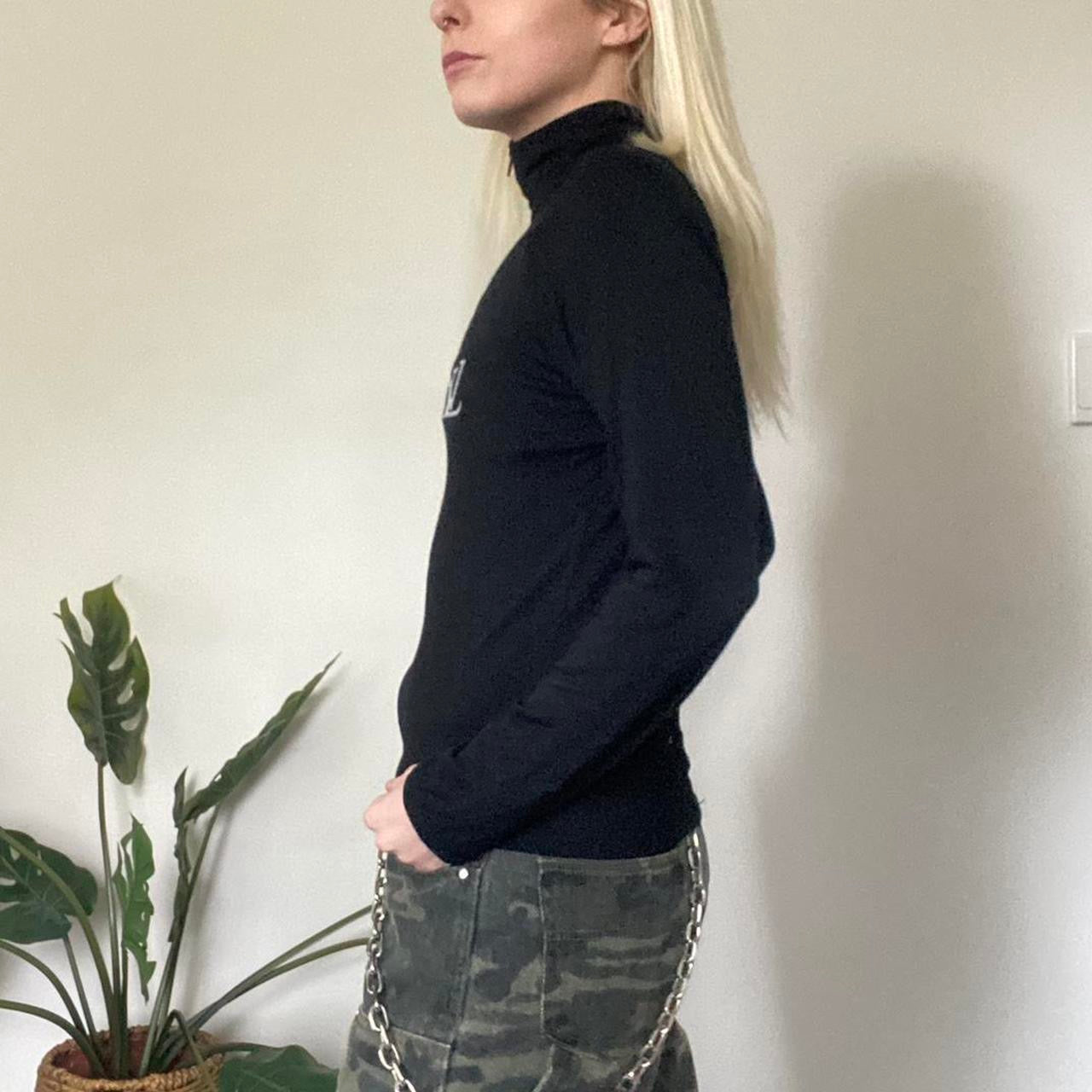 Louis Vuitton black lightweight zip up jacket