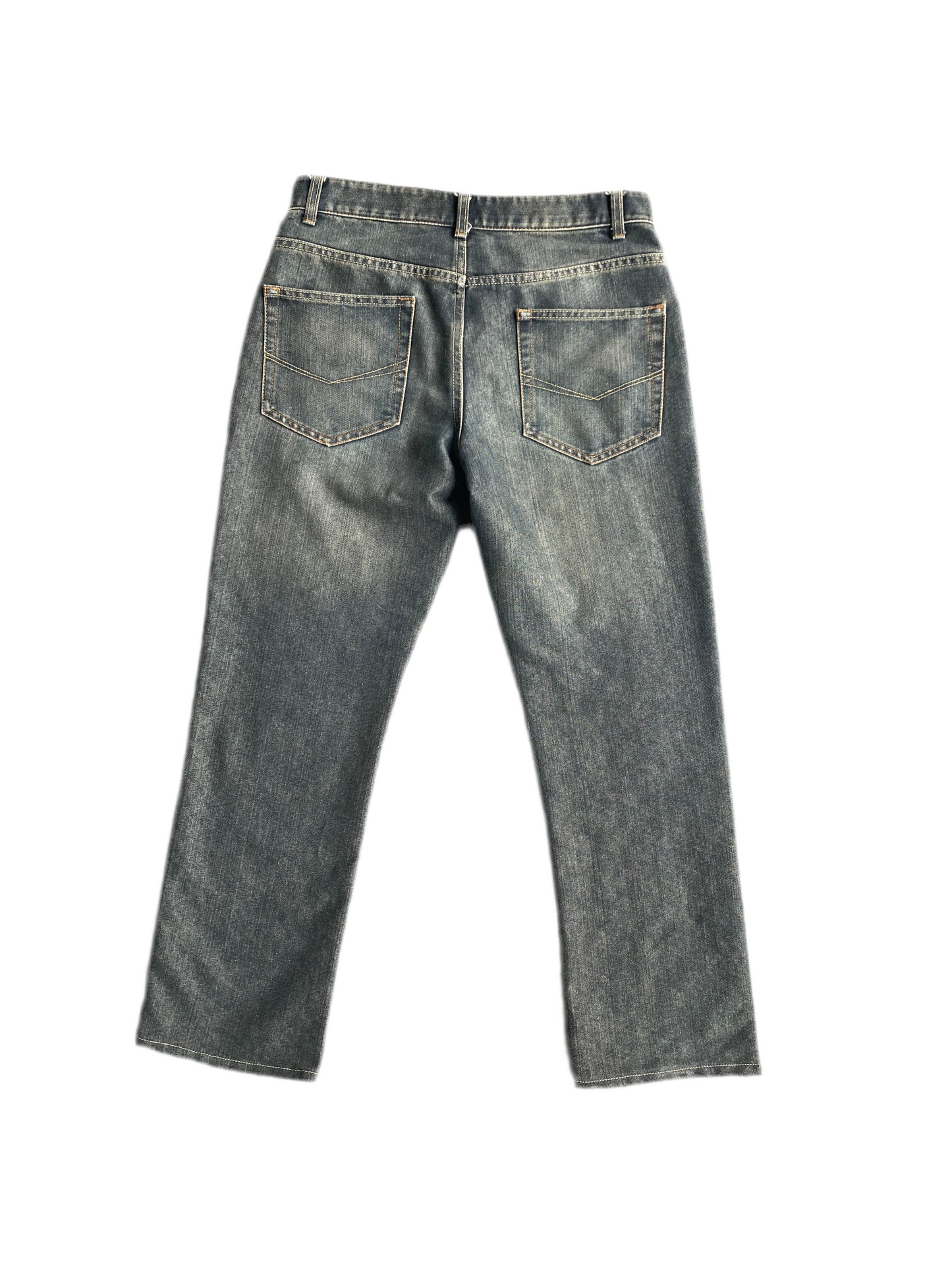 00s straight leg, low rise denim jeans