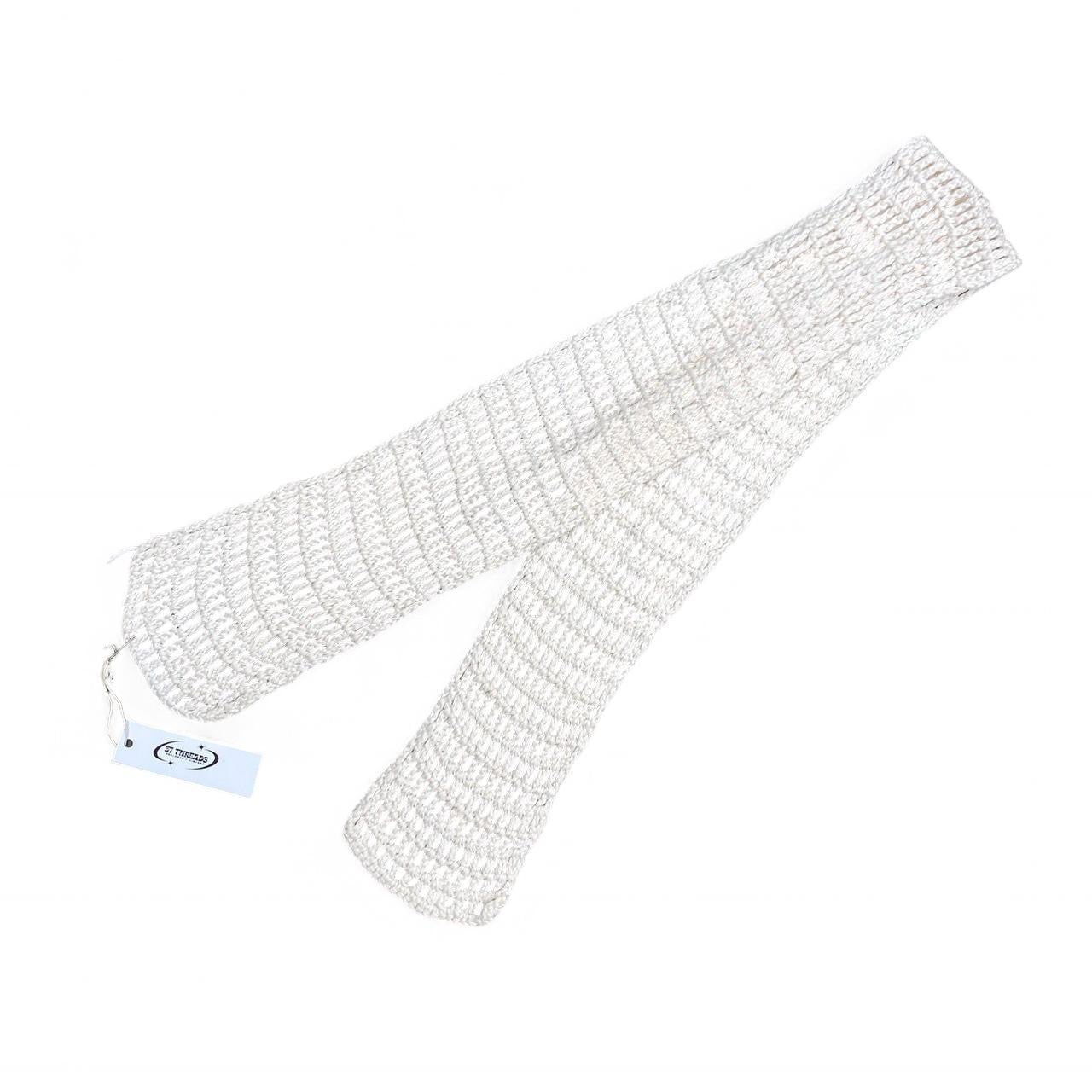 Cute Cream crochet scarf!