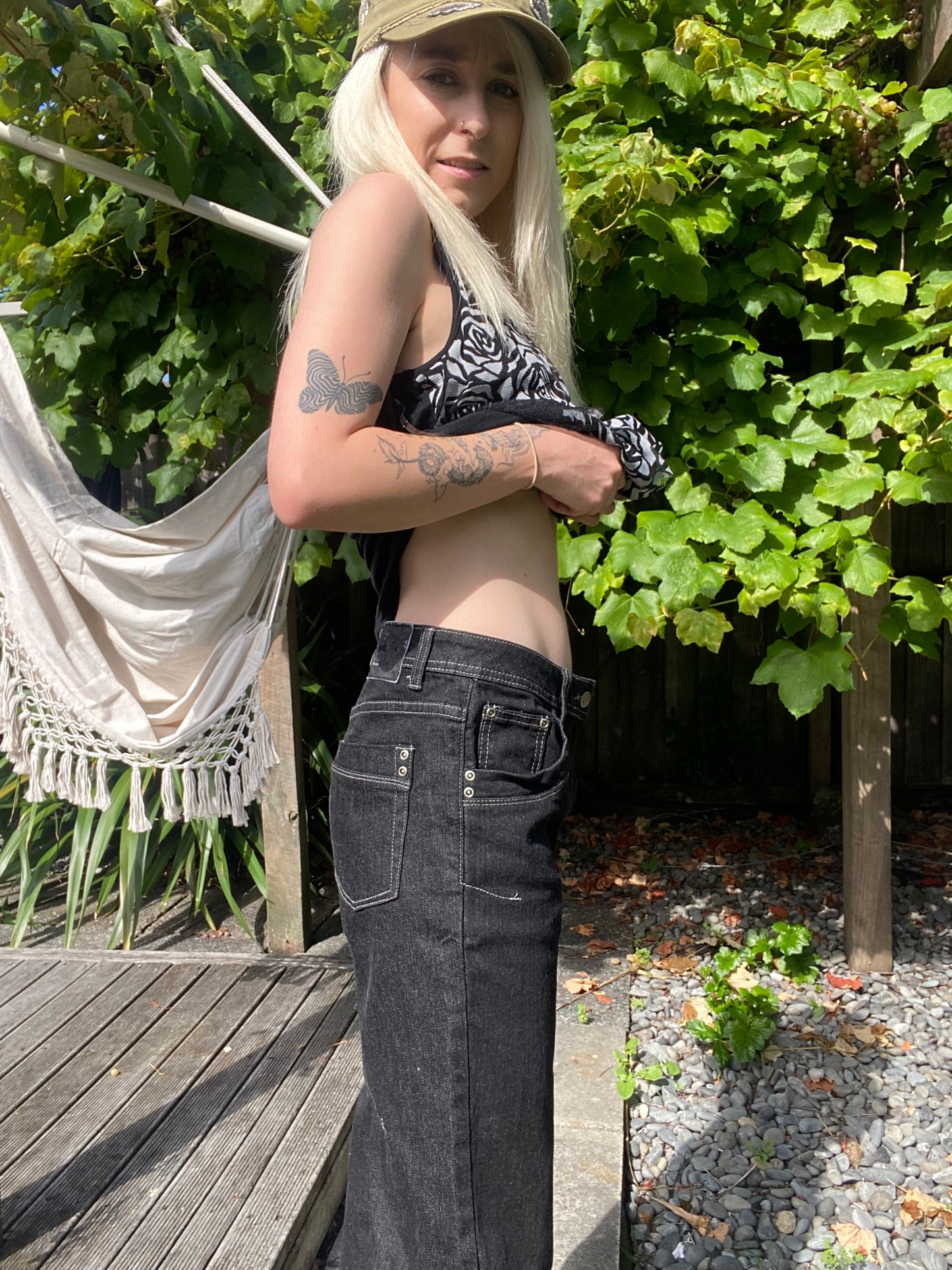 Cool 00s Charcoal Denim Jeans