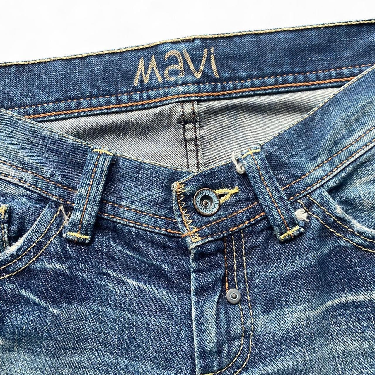 Y2K denim bootcut low-waisted Jeans