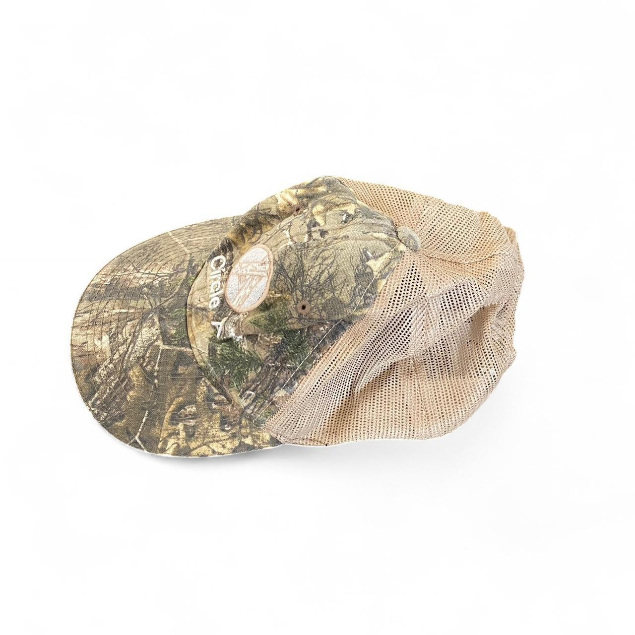 Sick real tree camo and beige cap