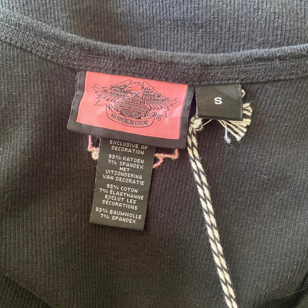 Vintage Harley Davidson Black/Pink tank top
