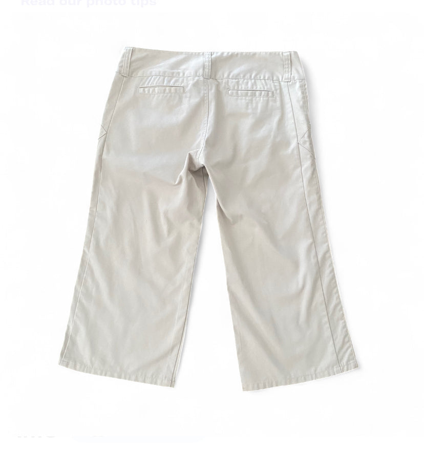 00s Glassons cream 3/4 pants