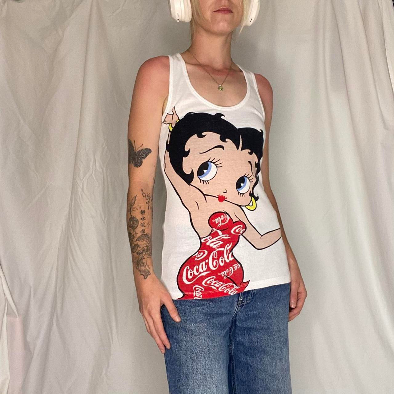 Betty Boop x Coca-Cola tank top!!