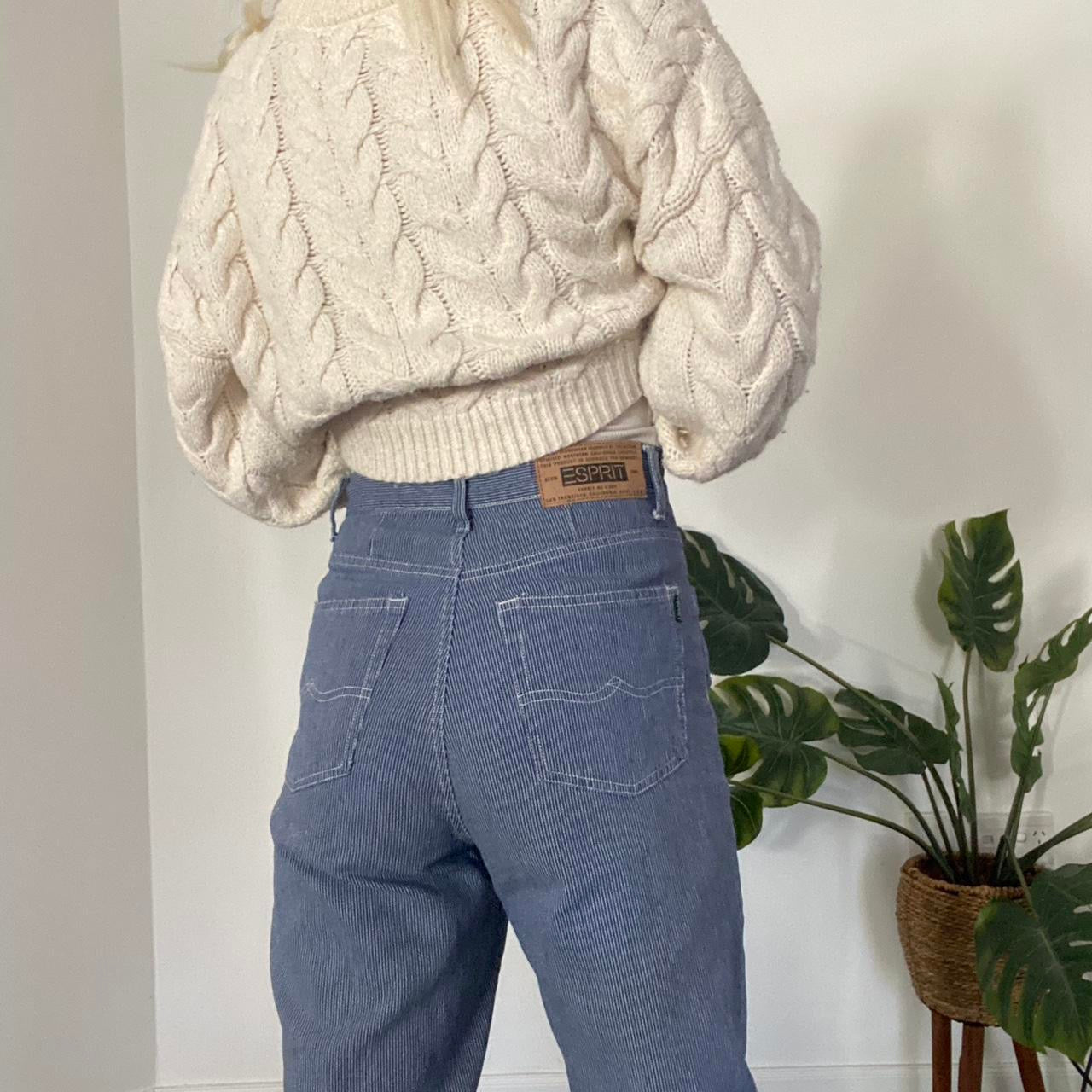 Vintage Jay jays pinstripe highwaisted pants