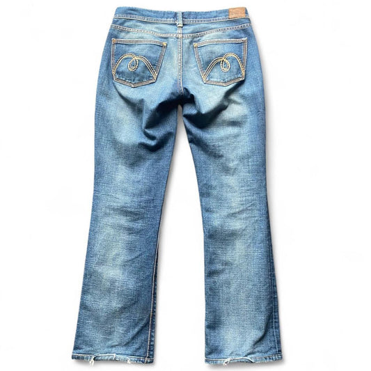 Y2K denim bootcut low-waisted Jeans