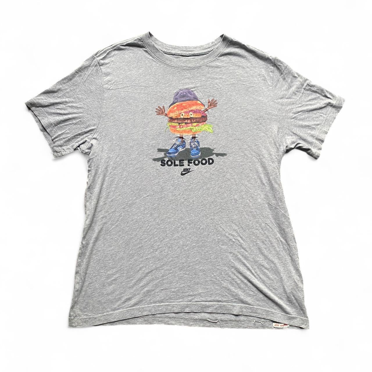 Grey Nike burger graphic t-shirt