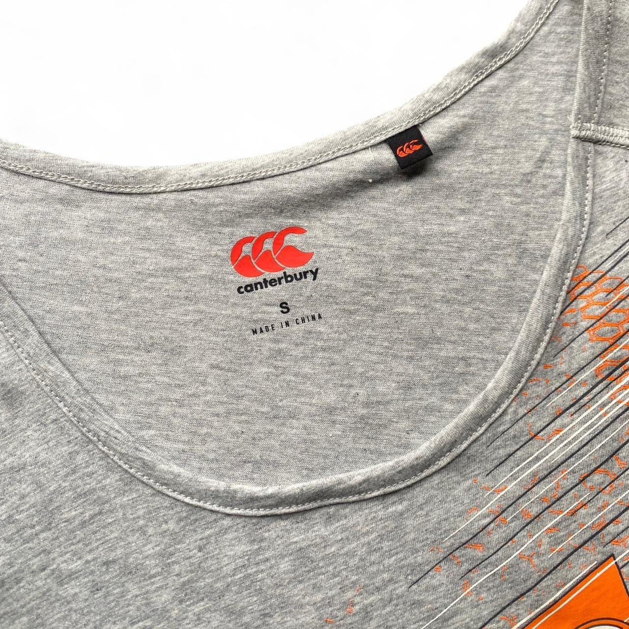 Y2K Grey Canterbury sportswear tank top