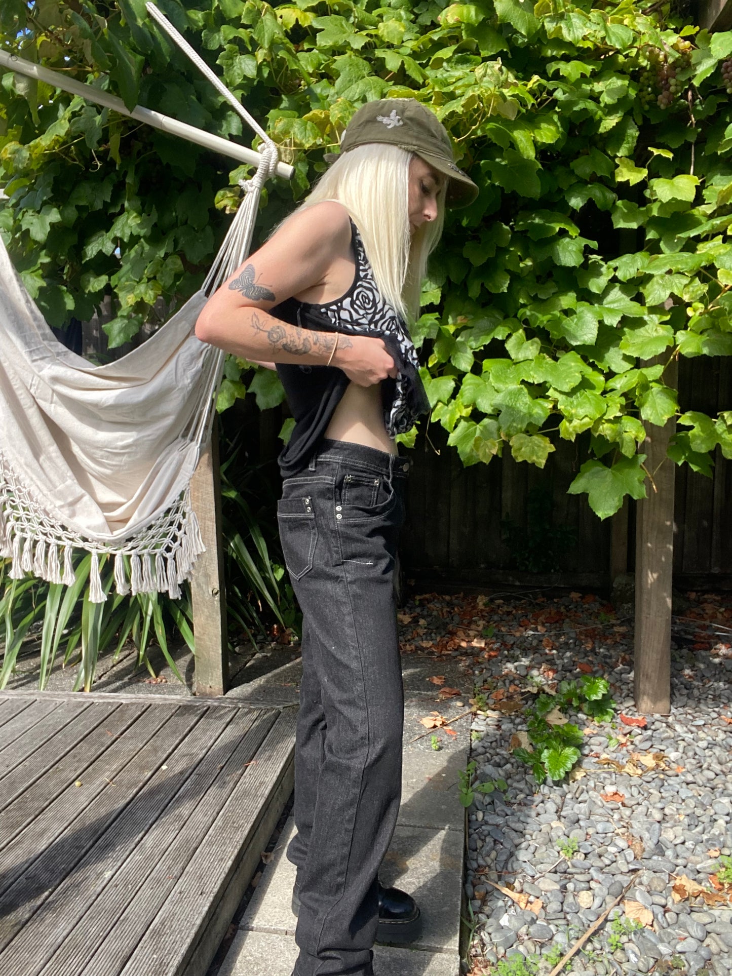 Cool 00s Charcoal Denim Jeans