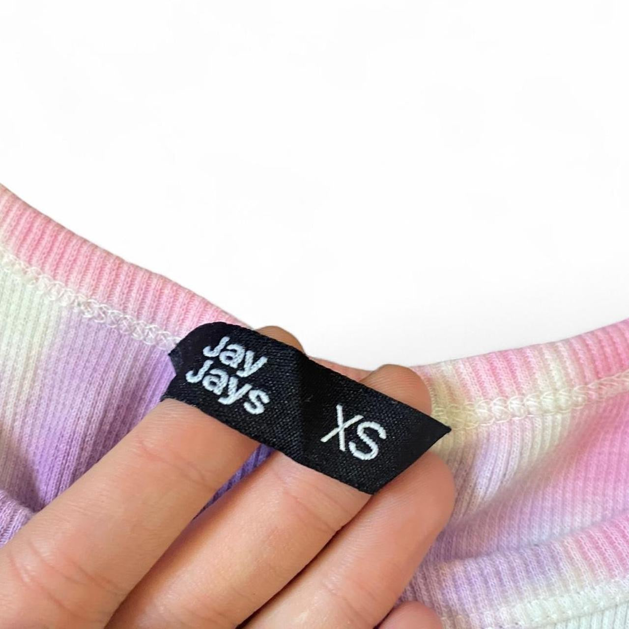 Pastel tie-dye tank top