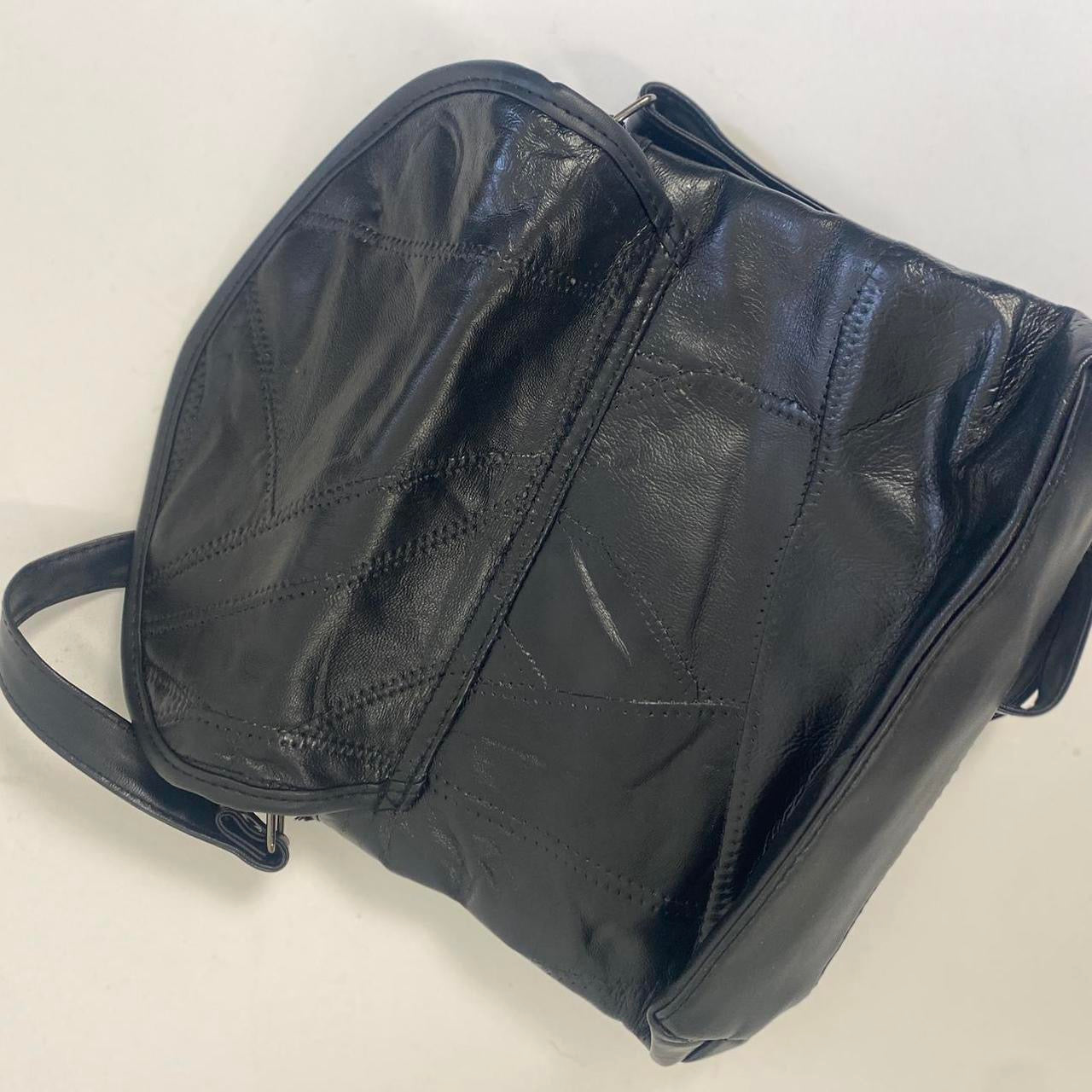 90s leather style hand bag