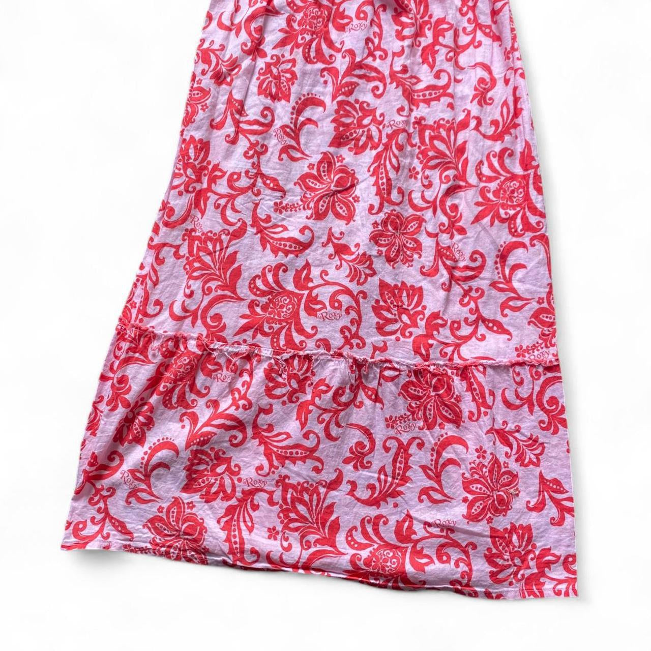 The cutest Roxy red and pink summer dress