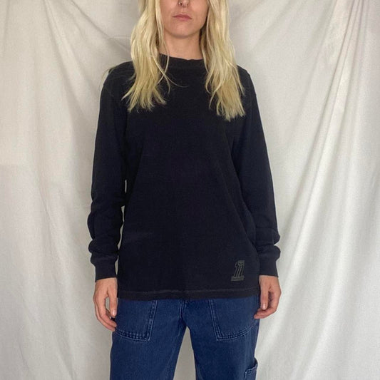 Black Graphic Harley Davidson Longsleeve