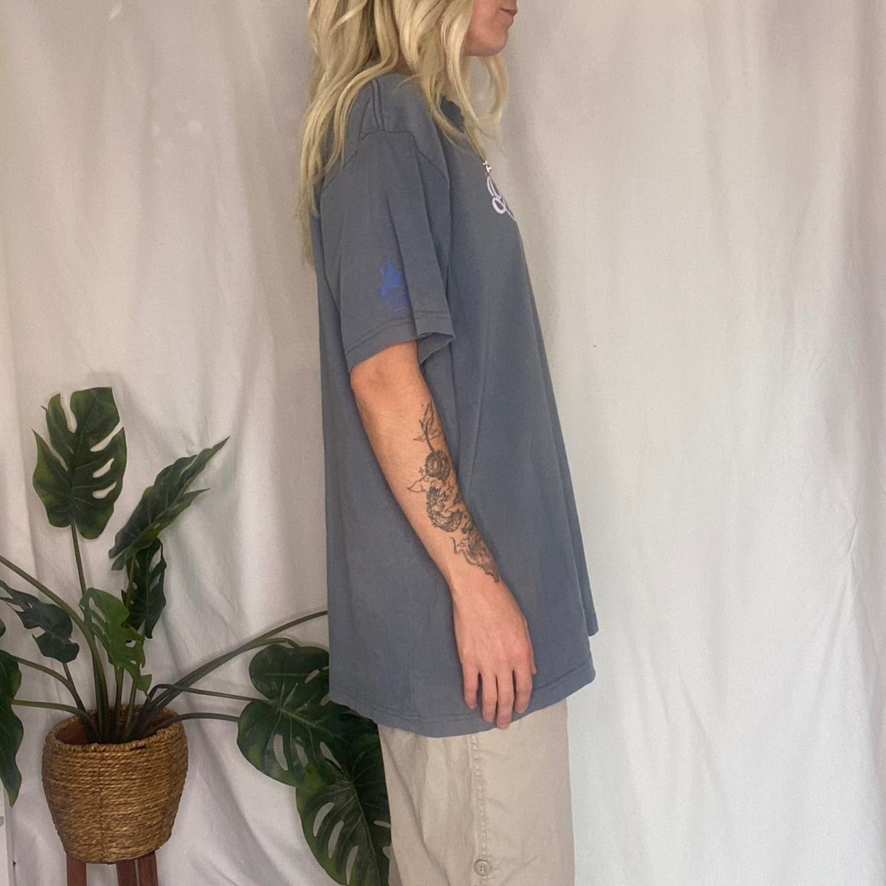 Y2K Quicksilver Graphic Navy T-shirt