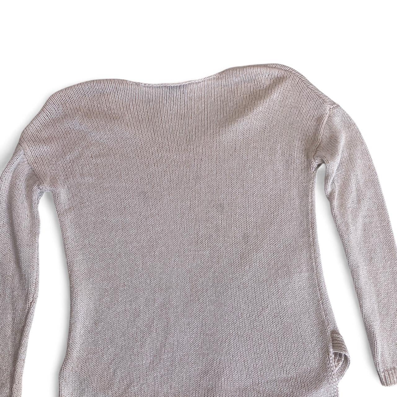 Witchery cream knit v neck jumper