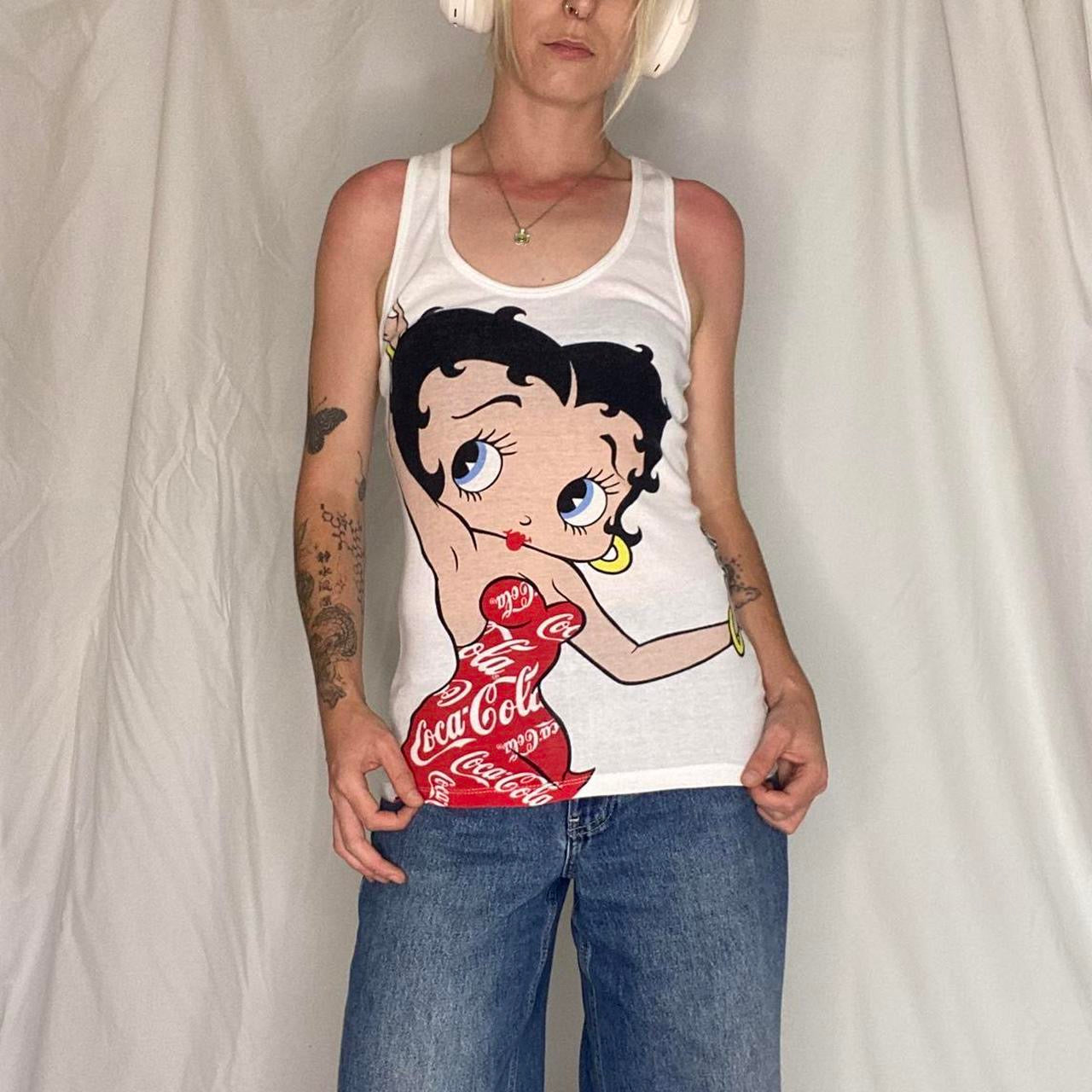 Betty Boop x Coca-Cola tank top!!