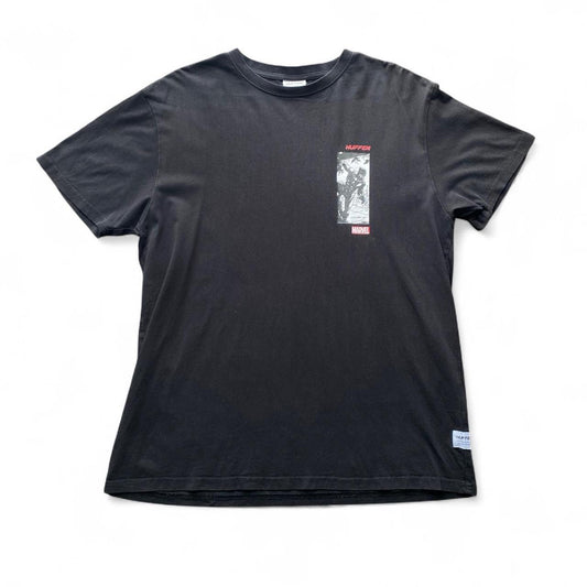 Black Huffer Marvel graphic t-shirt