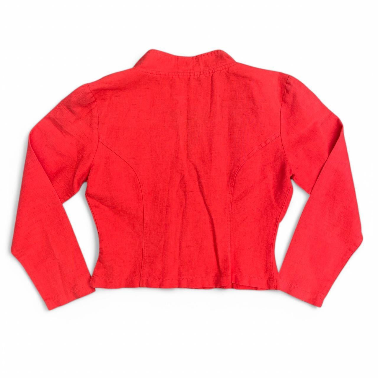 Vintage Faded Red button-up jacket