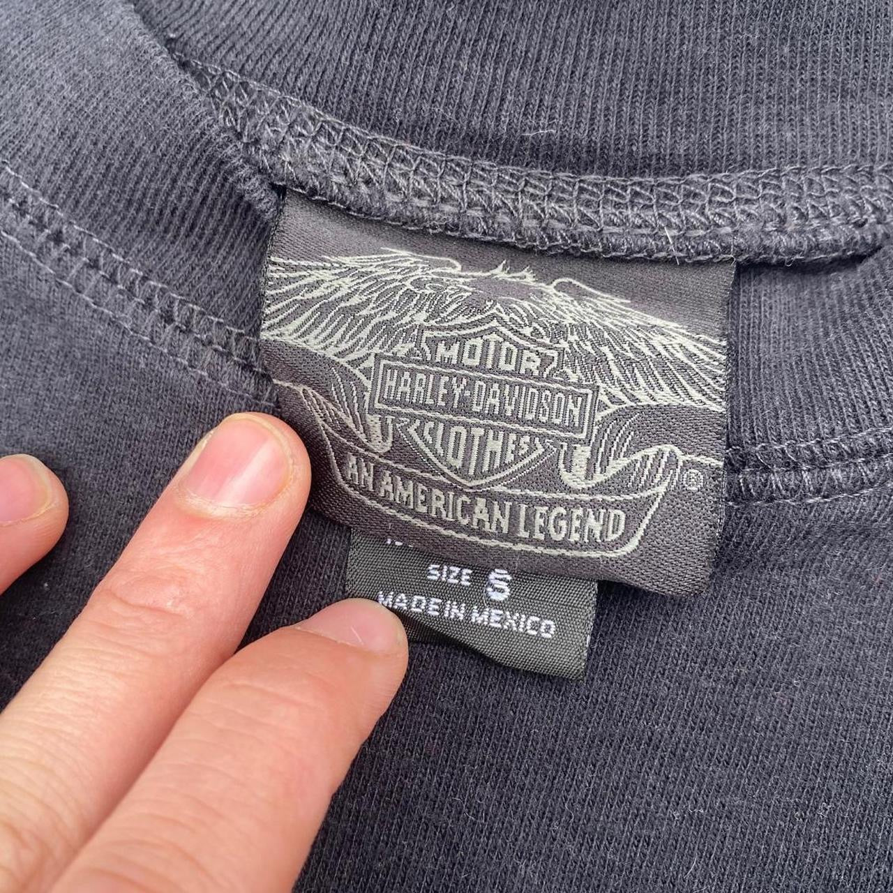 Black Graphic Harley Davidson Longsleeve