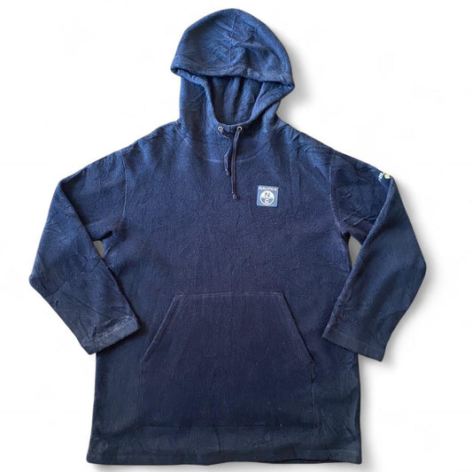 INSTORE Vintage Navy Nautica hoodie with cool patch