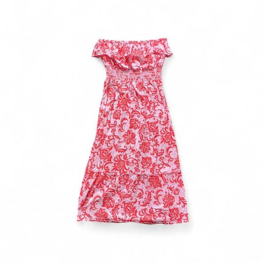 The cutest Roxy red and pink summer dress