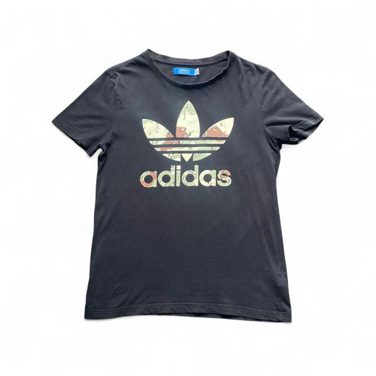 Black Adidas camo graphic t-shirt