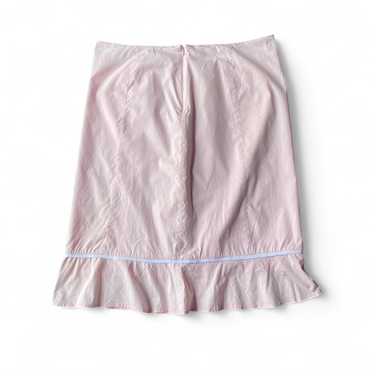 Vintage pretty pink midi skirt