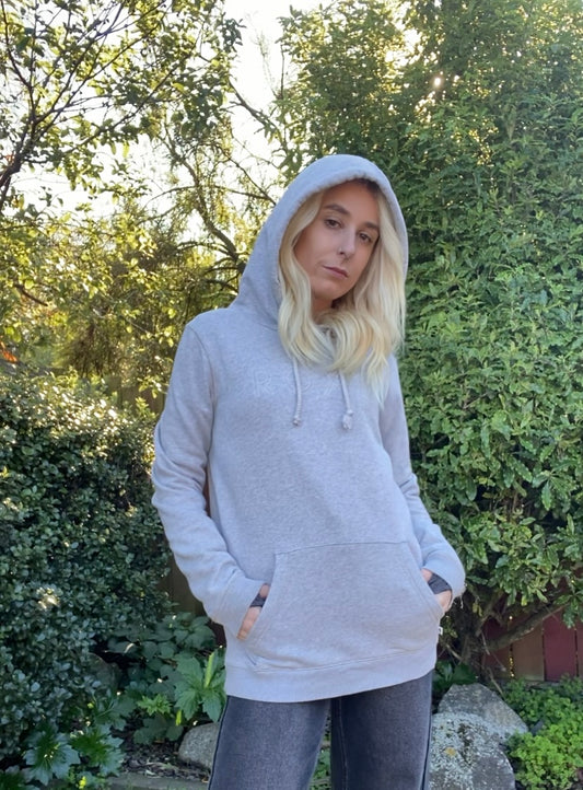 Y2K Grey Roxy Hoodie