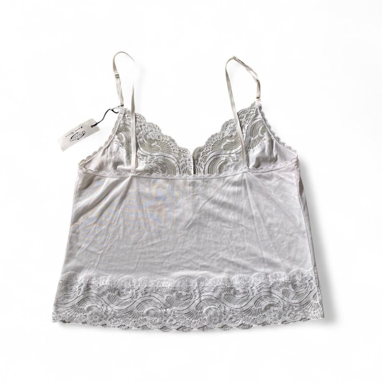 Vintage White lace cami top