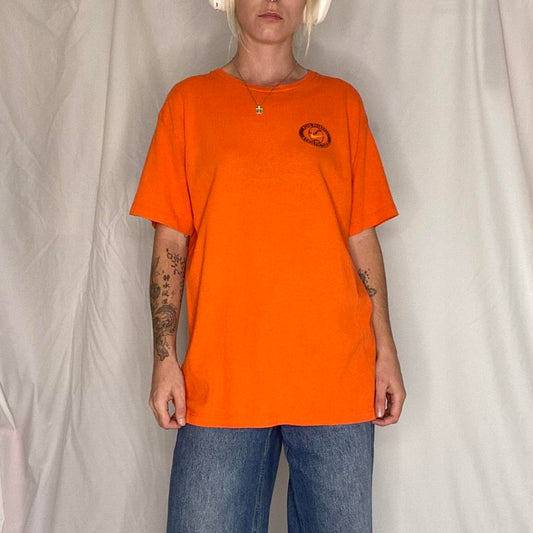 Vintage Orange Nike vintage graphic baseball tee
