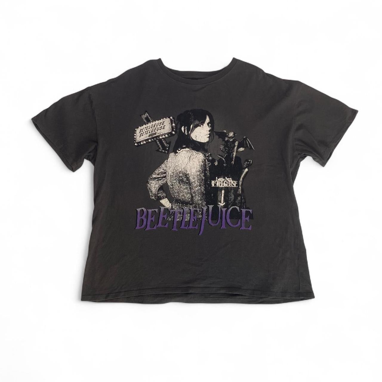 Black Beetlejuice graphic t-shirt