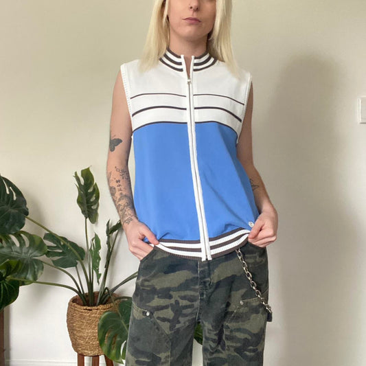 Vintage lightweight mesh vest