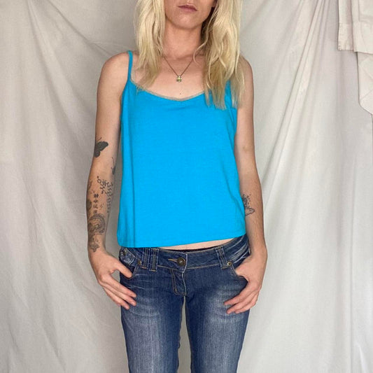 Blue/Teal cami top