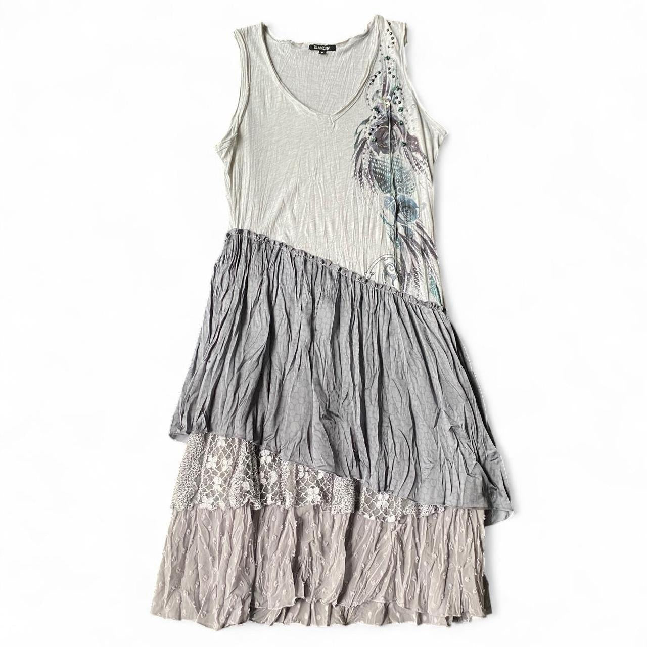 Elinkona Y2K layered fairy frill dress!